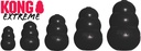 Kong Zwart Large