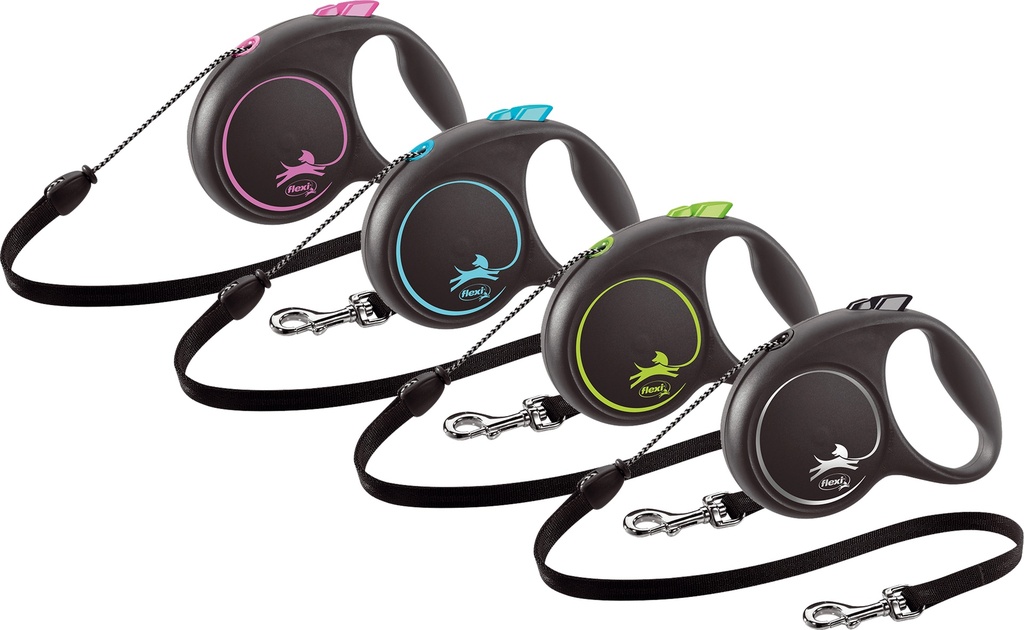 ROLLIJN BLACK DESIGN CORD S ZWART 5 MTR