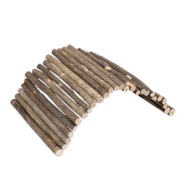 [10246] BUIGBARE HOUTEN BRUG 65x40cm