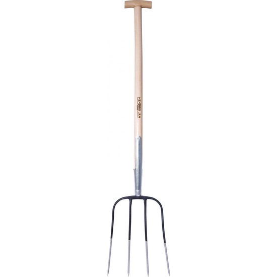 Hooivork -MM- 3tds, steel 5vt (150cm)