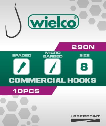 [FW4320-12] Wielco Laser Point 320BN Spade Feeder Hooks 10pcs. 12