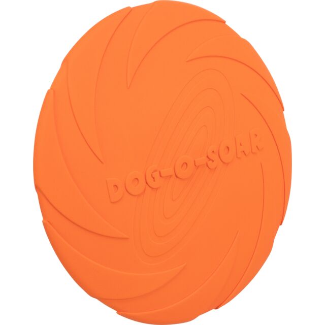 Dog Disc, natuurrubber, ø 22 cm, oranje