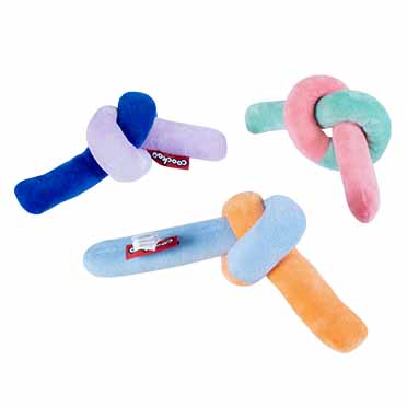 [304/485224] # Hondenspeeltje SNUGGLE SNAKE 33x20x10cm gemengde kleuren