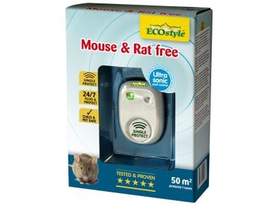 [1060878] EcoStyle Marter Free voor 50m2 op batterijen ultrasoon