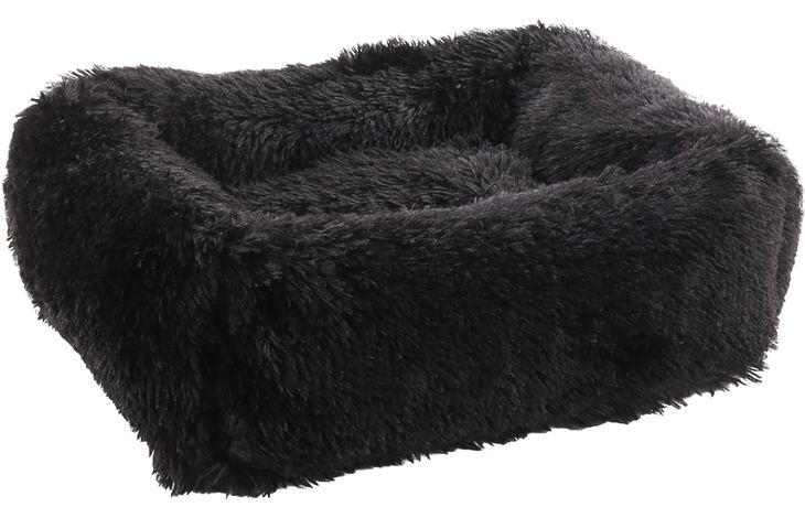 Mand Krems Rechthoekig Zwart 50cm