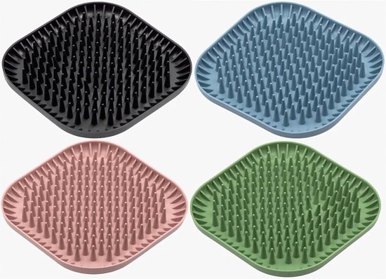 LOLLIPOP LIKMAT SPIKY 19CM - FIBOO zwart
