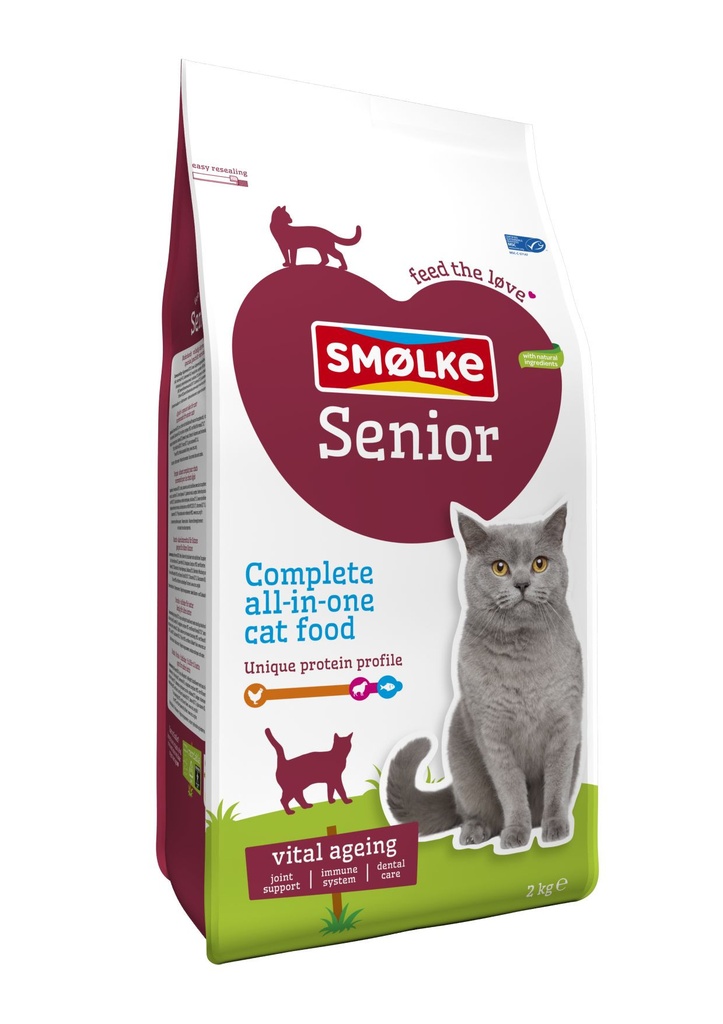 [24252] Smolke Cat Senior 4kg