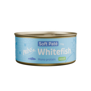 Prins Wet Food Cat soft paté witvis 70gr