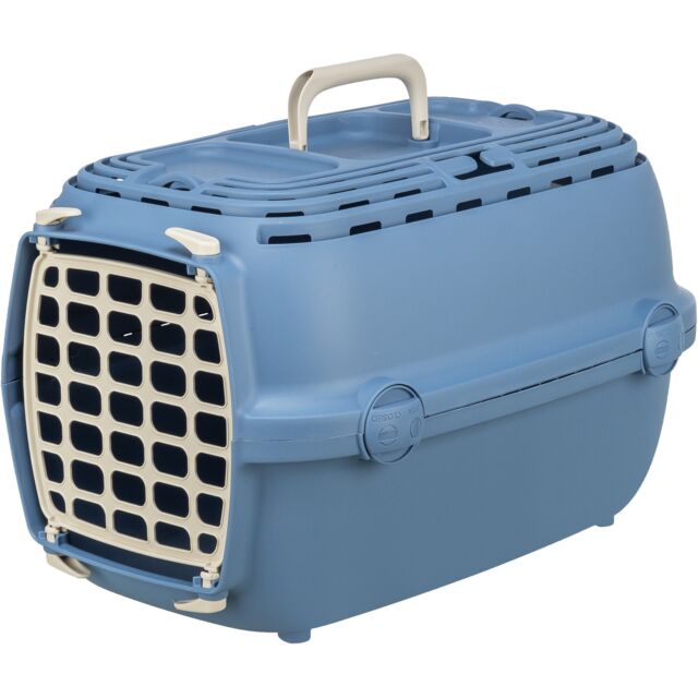 Vervoersbox Relax 1, XS: 32 × 30 × 48 cm, blauw