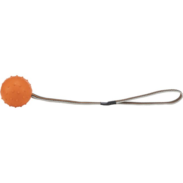 Bal aan rubberen singelband, natuurrubber, ø 6/35 cm, oranje