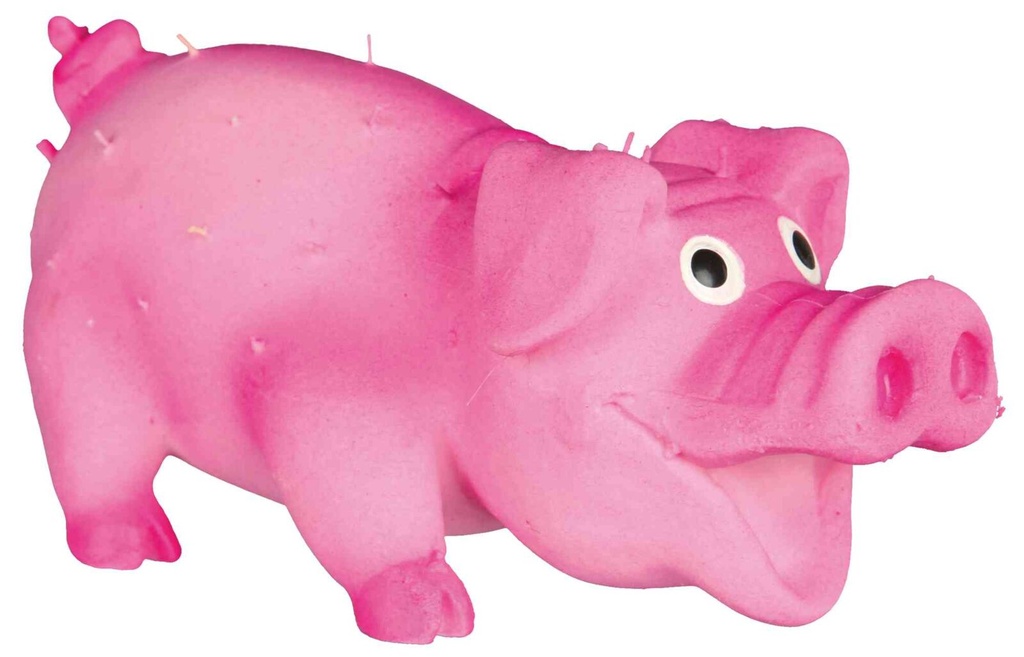[35190] Stekelvarken, latex/polyestervlies, 10 cm, pink