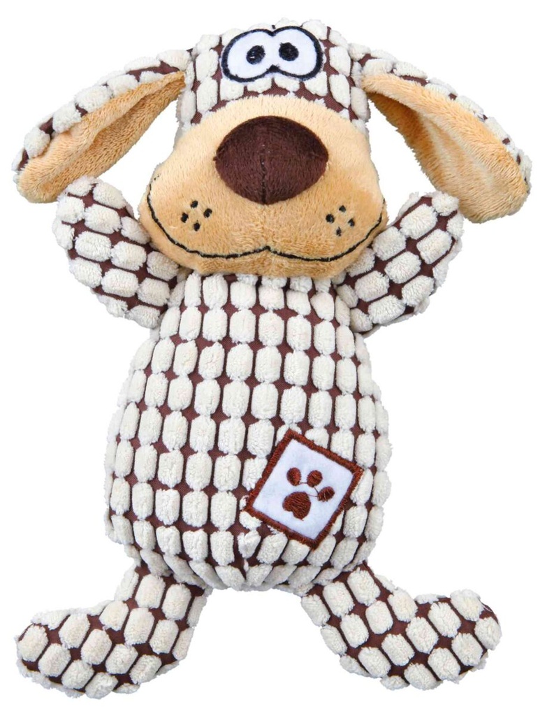 Hond, pluche/stof, 26 cm