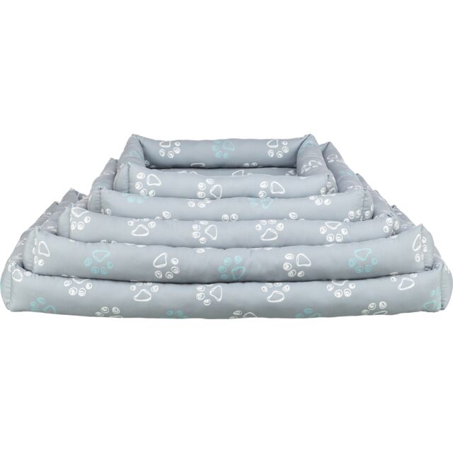Mand Jimmy, katoenen look, hoekig, 60 × 50 cm, lichtgrijs