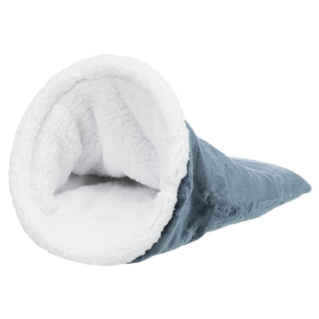 [36391] Relax-slaapzak Paul, ø 40 × 60 cm, blauw/wit