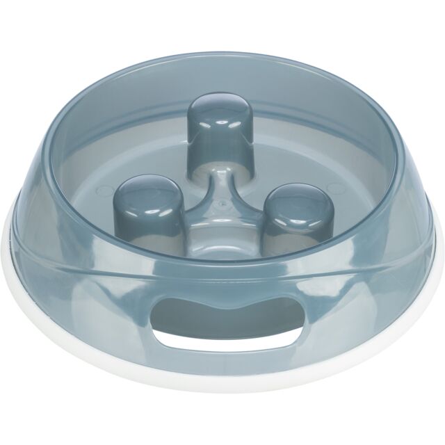 [25032] Slow Feeding voerbak, kunststof/TPR, 0,9 l/ø 23 cm, diverse
