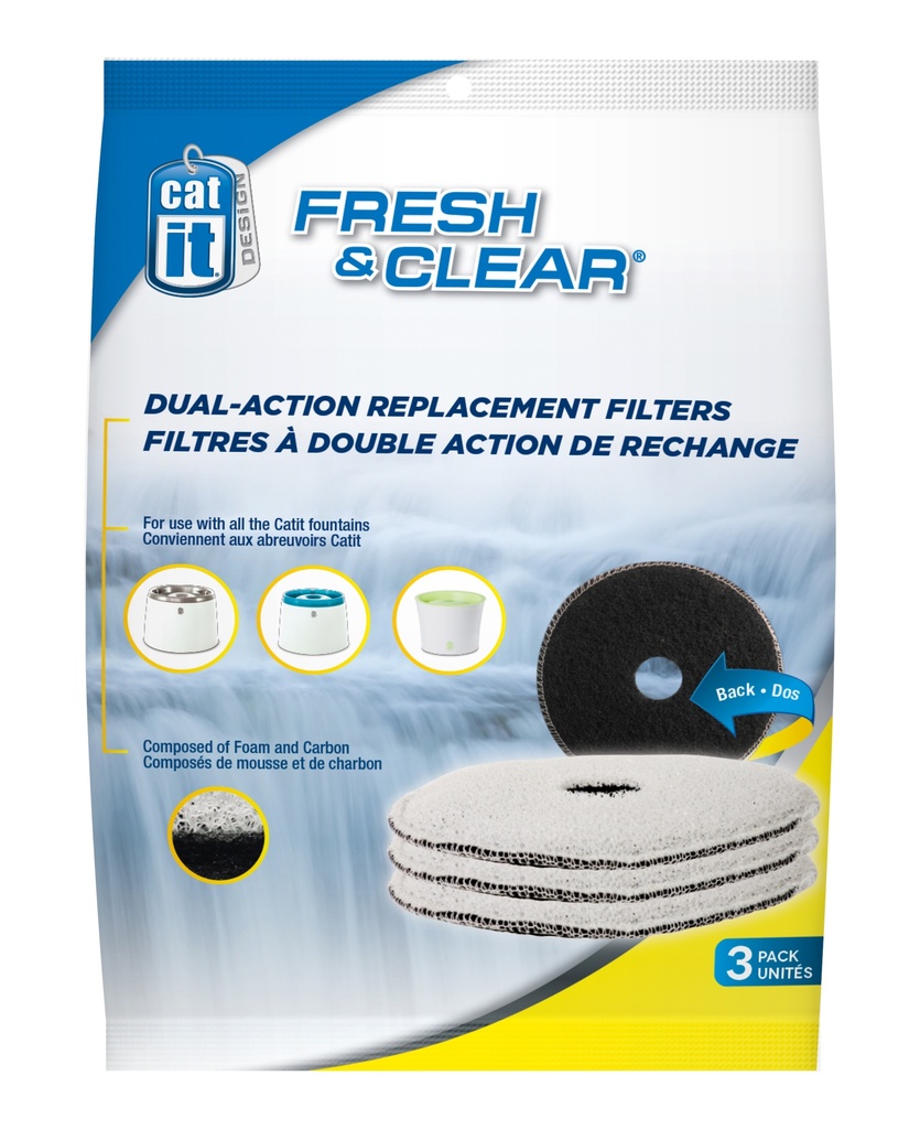 Cat -it  FILTER FRESH- CLEAR 2L (3pcs)