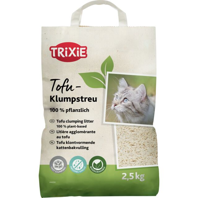 [40250] Tofu kattenbakvulling, klontvormend, 2,5 kg