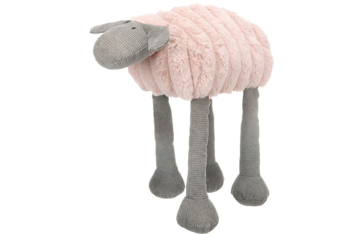 [526262] SPEELGOED RIBOLA SCHAAP ZITTEND ROZE L 25x20,5x65CM