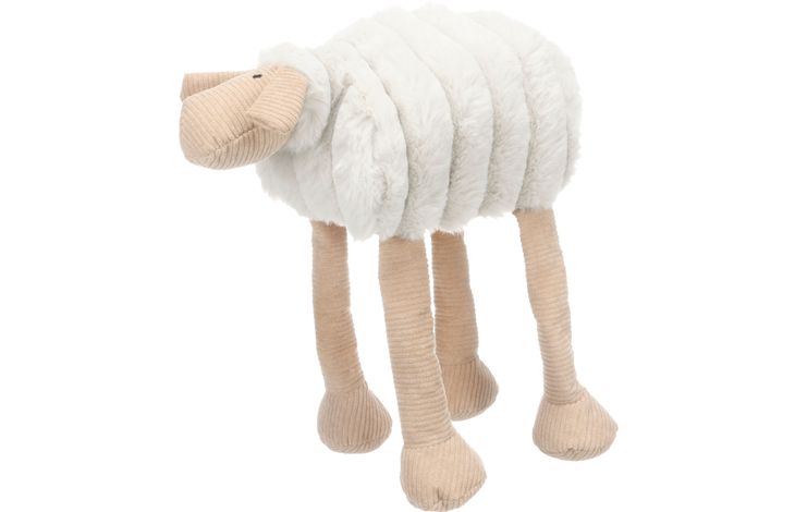 [526263] SPEELGOED RIBOLA SCHAAP LIGGEND BEIGE S 15x28x30CM