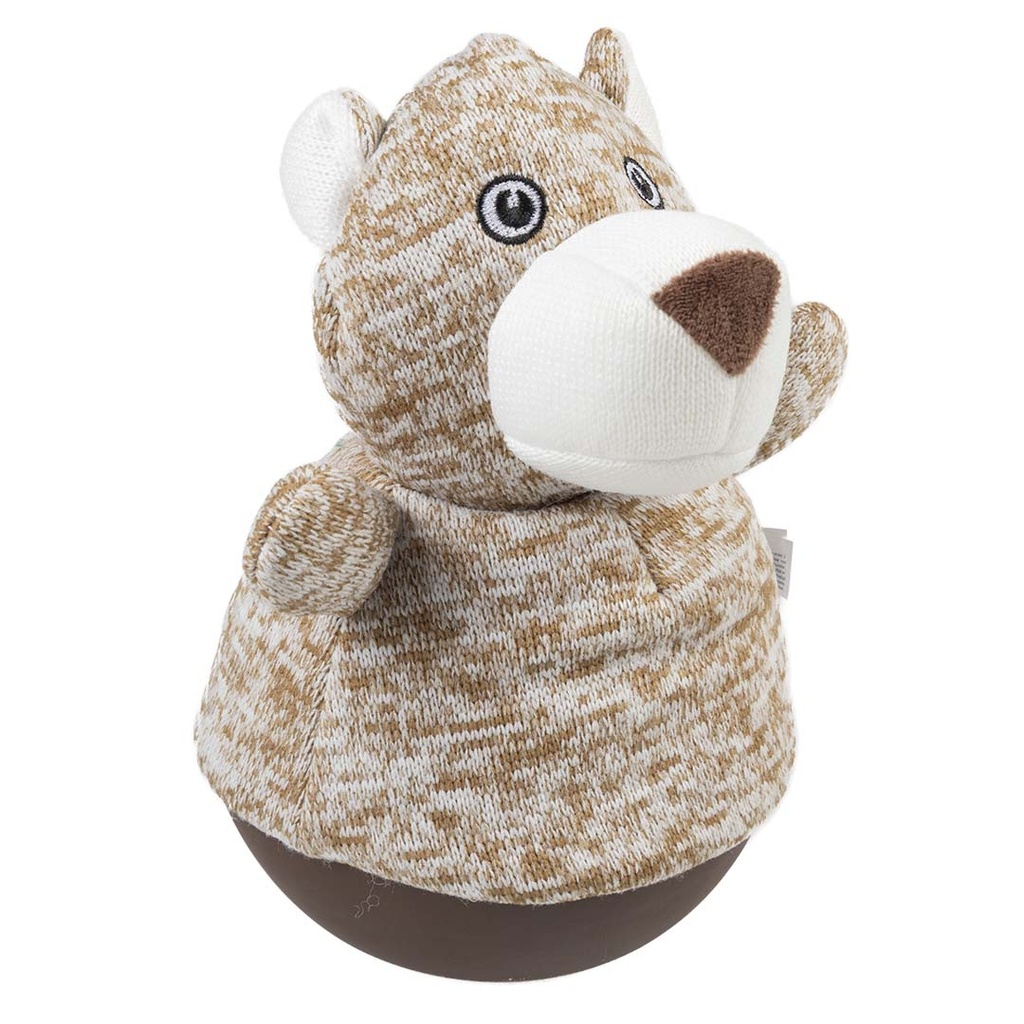 [16654] Knuffelspeeltje Tumbly leeuwin 13.5x13.5x22cm beige
