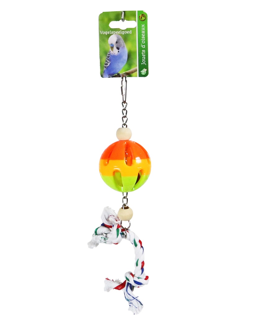 [020 1492] Boon bal + bel + touw 25cm