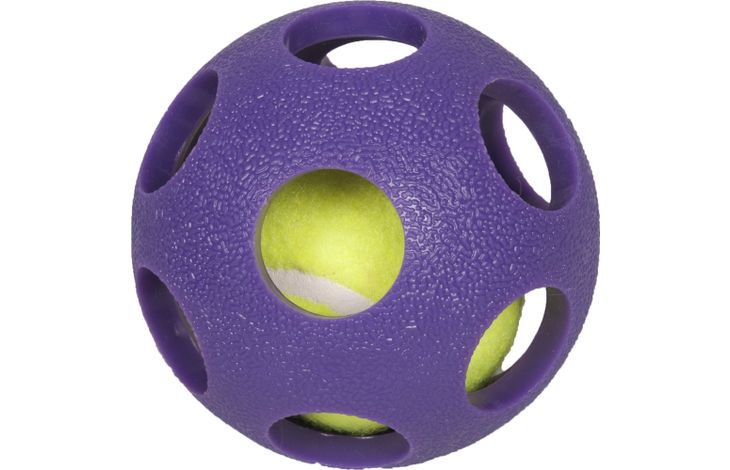 HS TPR DEKLA BAL + TENNISBAL PAARS 9CM