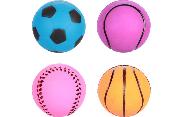 [501207] HS RUBBER ALVIN SPORTBAL NEON 6CM