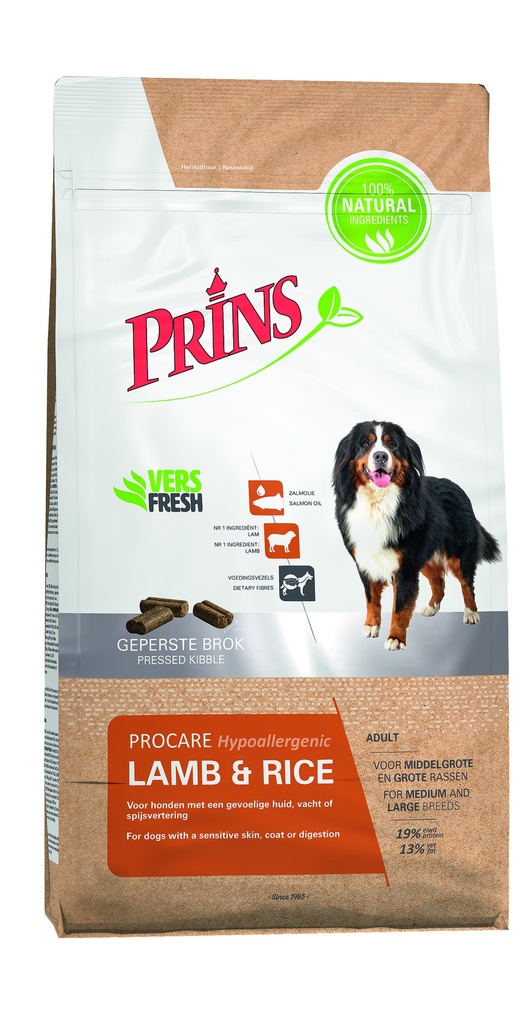Prins ProCare Lam/Rijst Hypo-Allerg 3Kg