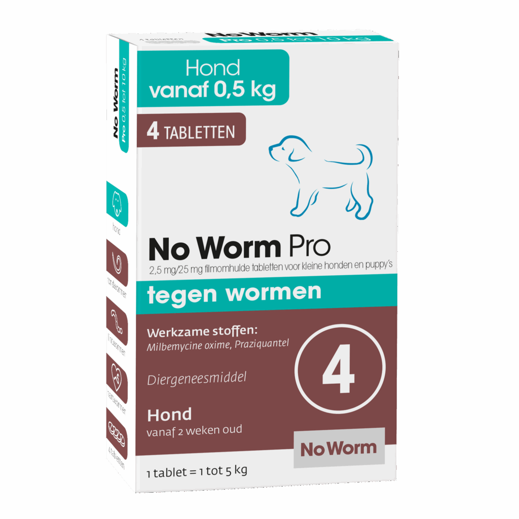 [E537] Exil No Worm Pro Puppy 0,5 tot 10 kg 4st