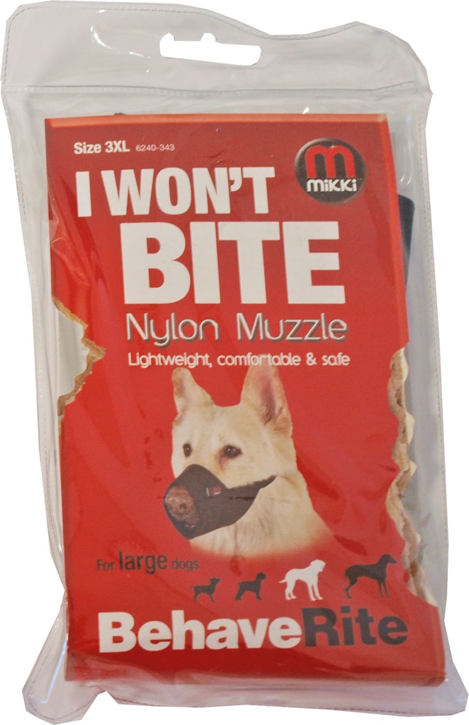Mikki muzzle Muilband Nr 3XL