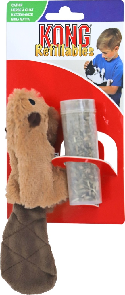 [021 5333] Speeltje Kong Kat Catnip Bever