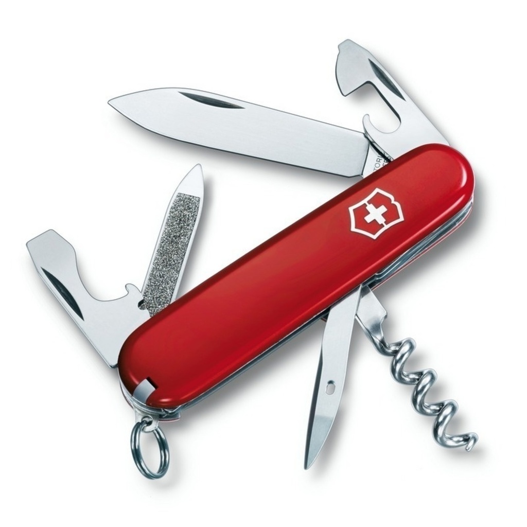 [BR_176967] Zakmes,Vict.SwissArmy,Sportsman,13fc.,rood