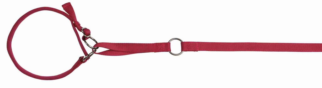 Looplijn+halsband rood M-L