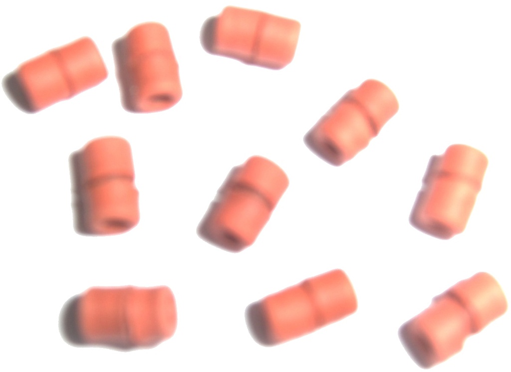 [FTI8990001] Gekrulde top rubbers 10 stuks klein