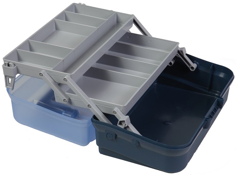 Viskoffer middel   2 lades  34 x 20 x 16 cm.