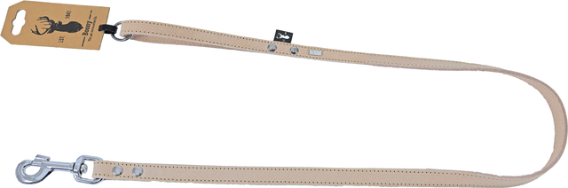 EST1941 LIJN LEDER 16MM/100CM SAND