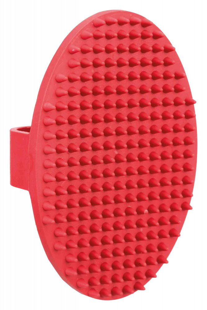 [2336] Massage-Borstel, rubber, 8 × 13 cm