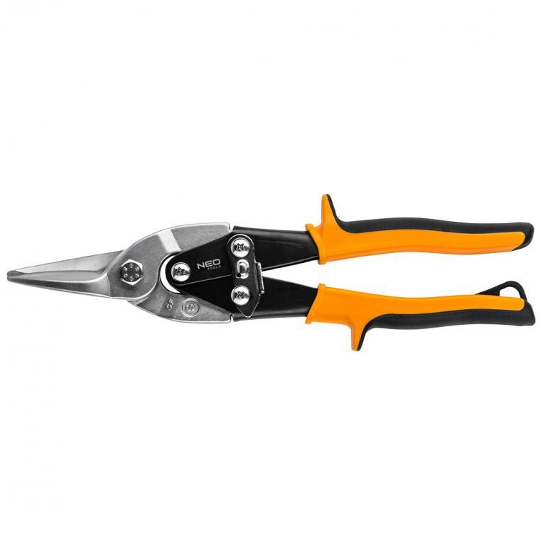 Blikschaar 250mm, Recht 60-62HRC, Gepatendeerd, DIN 6438, CE en TUV M+T