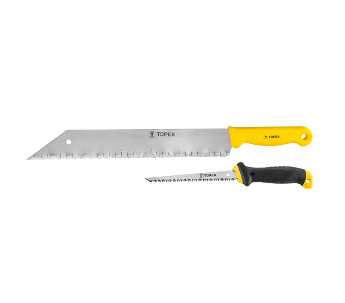 Combi Zaag set 150mm, gipsplaatzaag, 480mm gipsplaat/glaswolmes