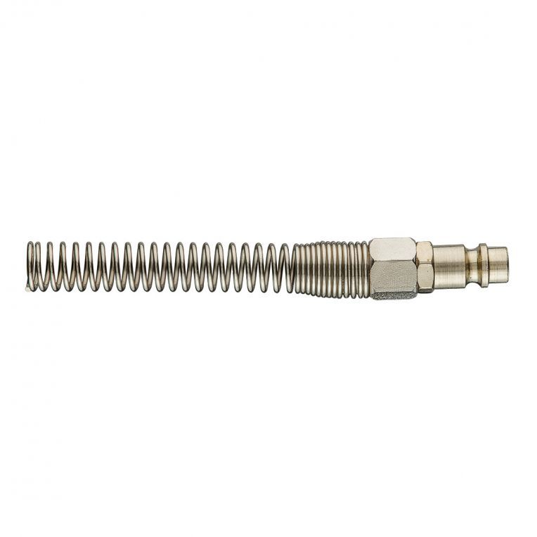 Insteeknippel 8x10mm Met slanggeleider, 0-16 Bar, CE