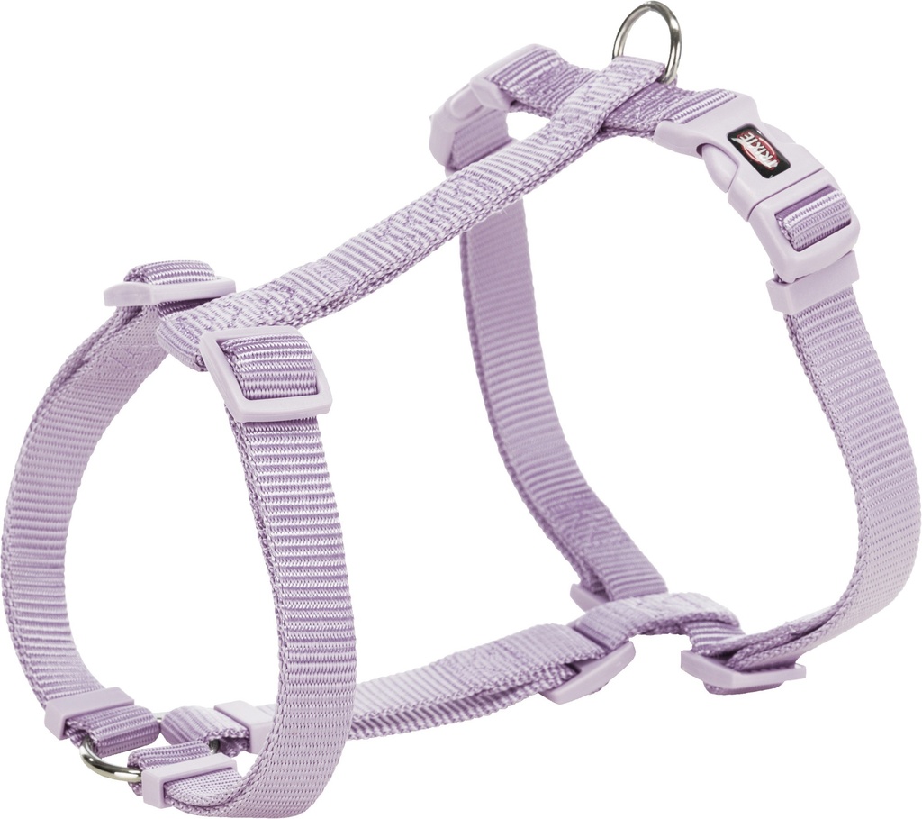Premium H-tuig, L: 60–87 cm/25 mm, lila