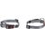 HALSBAND ZIGGI GRIJS 45-65CM25MM