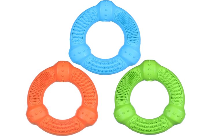 [1030454] TOY RUFFUS DENTAL RING 12CM ASS
