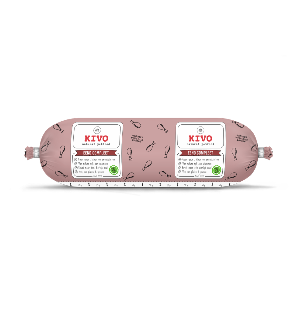 [6018] KIVO eend compleet 500 gram