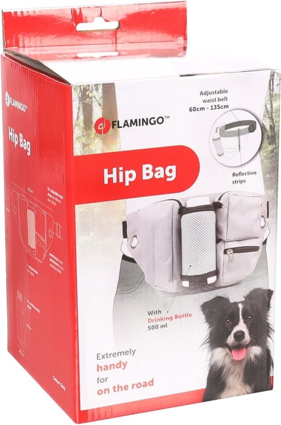 HEUPTAS HIKER MET DRINKFLES 60CM/135CM