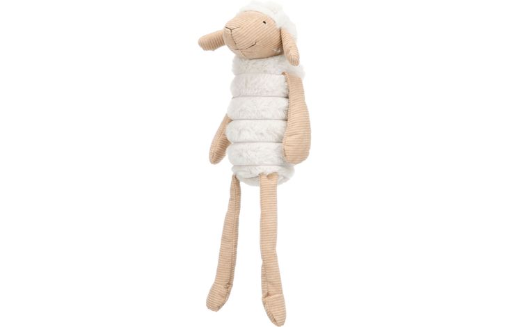 SPEELGOED RIBOLA SCHAAP ZITTEND BEIGE S 19x15,5x49CM
