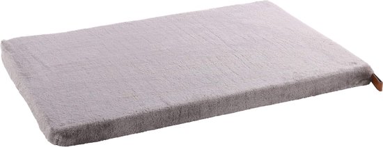 [521082] KUSSEN CARLOTA RECHTHOEKIG+RITS+ BOORD GRIJS 100,5x63x5CM
