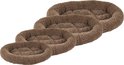 KUSSEN SHERPA OVAAL BR 45X37X7CM