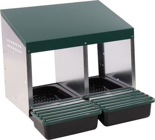 [310071] # LEGBAK JULIE METAAL 2 NESTEN INDOOR GROEN 53,3x50,2x42CM