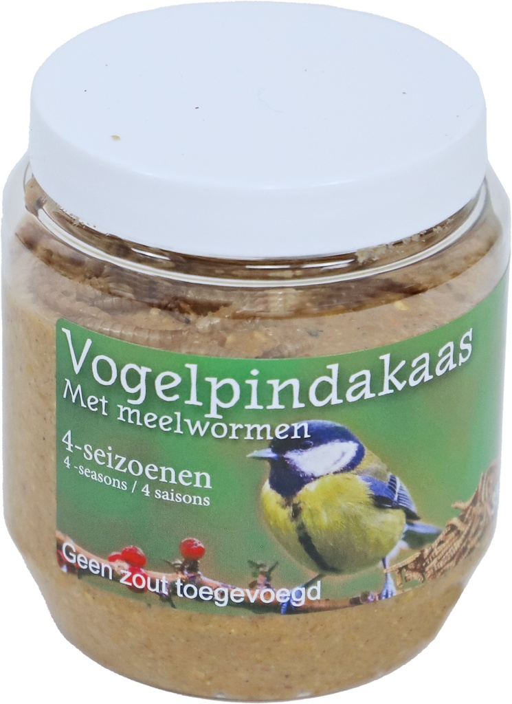 [021 6626] * PINDAKAAS VOGEL MEELWORMEN 350 GRAM